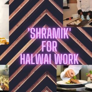 Shramik For Halwai/Cook/Chef Work Price Per Plate