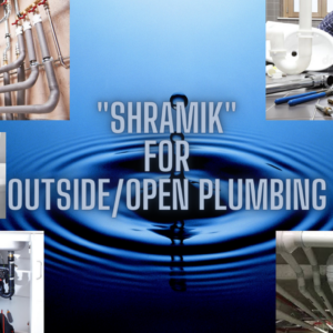 Shramik for Outside/open Pipe Fitting for wall