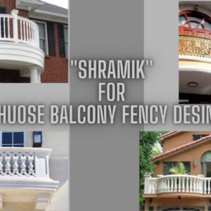 Shramik For House Balcony Fancy Design (Price Per Day)