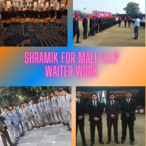 Shramik For V.I.P Waiter(Male) Work (Price Per Person/event)