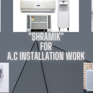 shramik for A.C. installation work